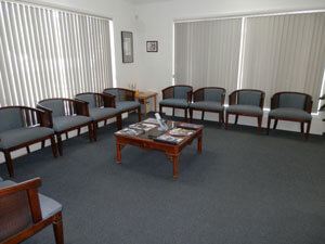 Patient waiting area